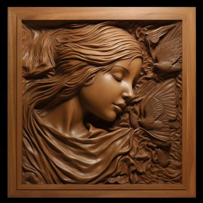 نموذج ثلاثي الأبعاد لآلة CNC 3D Art 